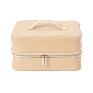 Beis Hanging Cosmetic Case in Beige